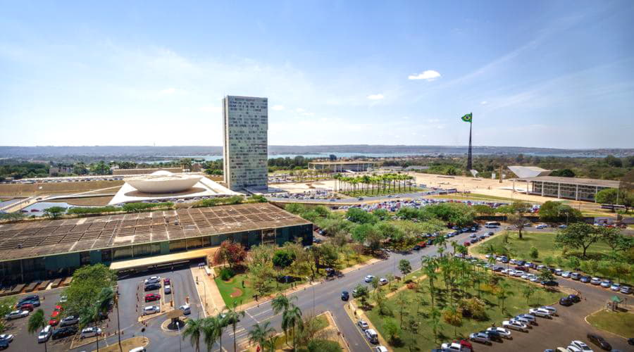 Our car rental services offer a diverse selection of vehicles at at Brasilia airport.